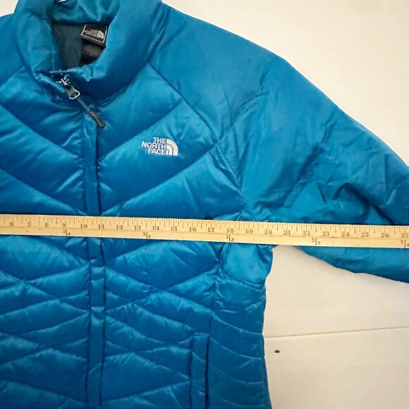 The North Face Aconcagua Women’s 550 Goose Down Puffer Jacket Blue Size L - Picture 9 of 10